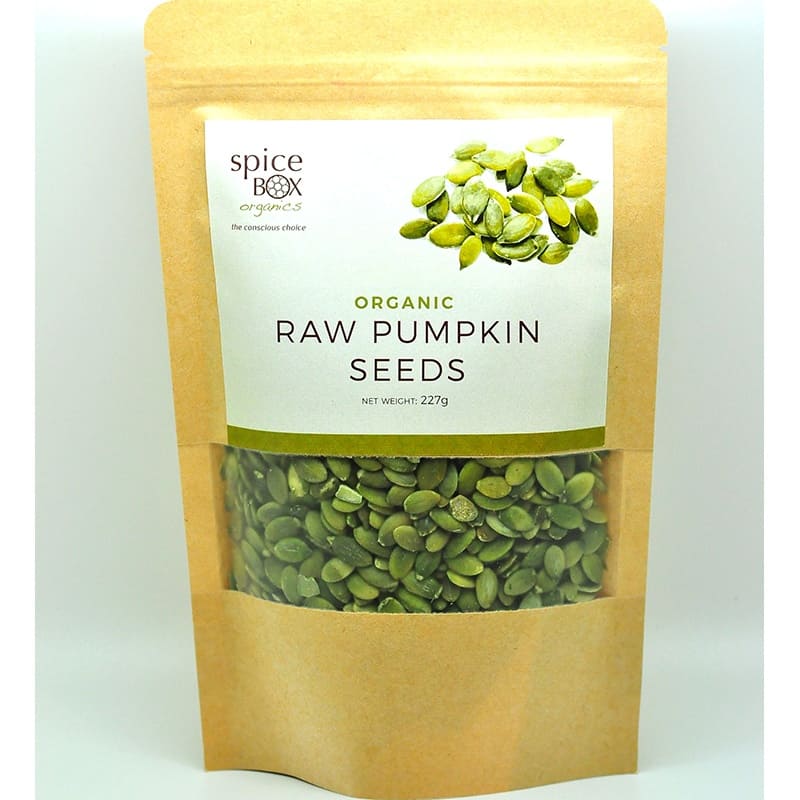 SpiceBox Organics Organic Raw Pumpkin Seeds 227g