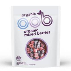 OOB Frozen Organic Mixed Berries 500g