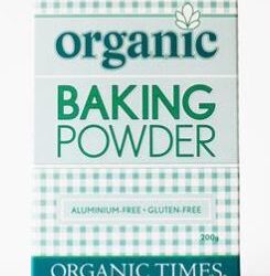 Organic Times Aluminium Free Baking Powder 200g