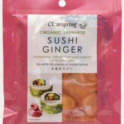 Clearspring Sushi Ginger Pickle 105g