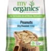 My Organics Dry Roasted Peanuts 250g