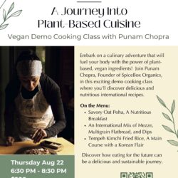 A JOURNEY INTO PLANT-BASED COOKING WITH PUNAM CHOPRA