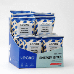 LECKA- VEGAN ENERGY BITES- CACAO BANANA 20G
