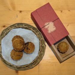 Vegan Tempeh Mooncakes Box of 2
