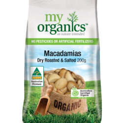 My Organics Dry Roasted Macadamias Nuts 200g