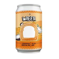 Breer Non-Alcoholic Cocktail Bun Pale Ale 330ml Can